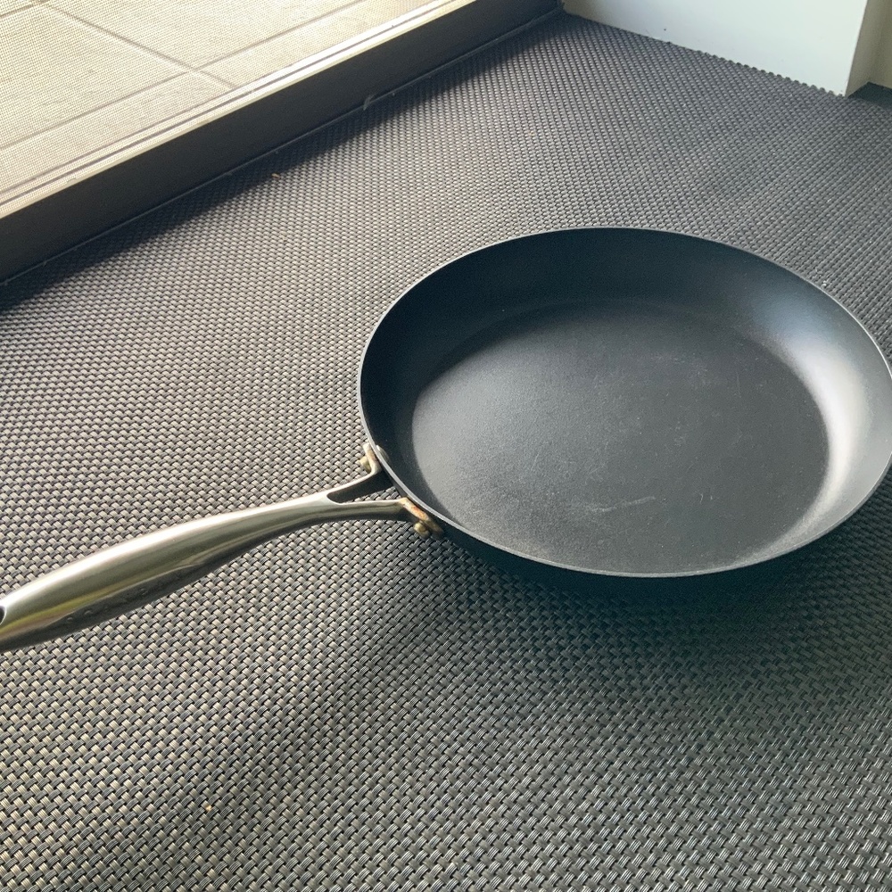 Scanpan 11” non-stick frying pan, only lightly used